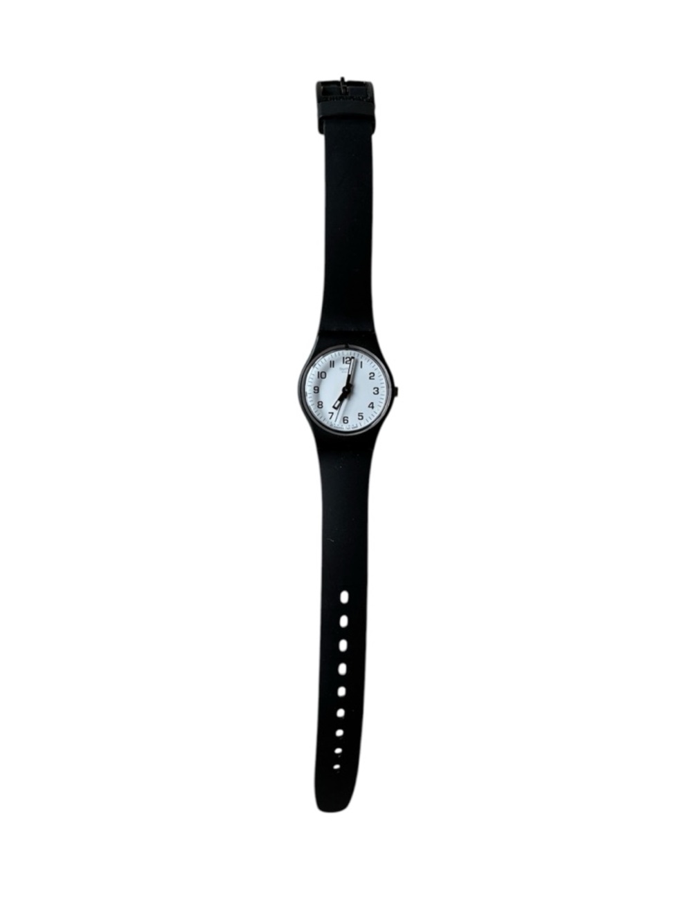 Swatch Women's Black & White Classic Watch